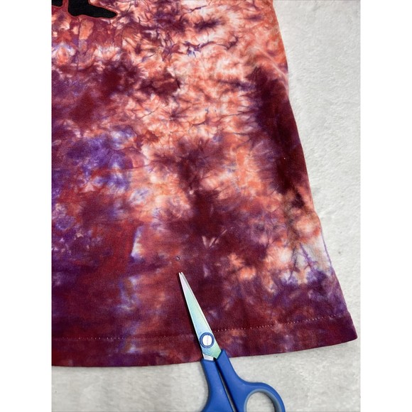 Vtg 90s Fear No Evil Luke 10.19 Jesus Single Stitch Tie-Dye T-Shirt Size Large - Picture 5 of 10